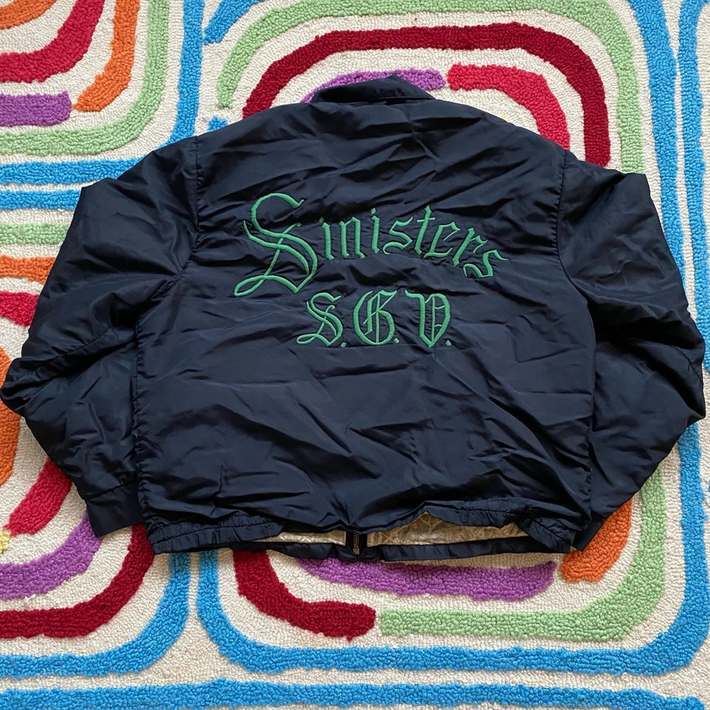 Vintage Sinister Campus Outerwear Lined Jacket